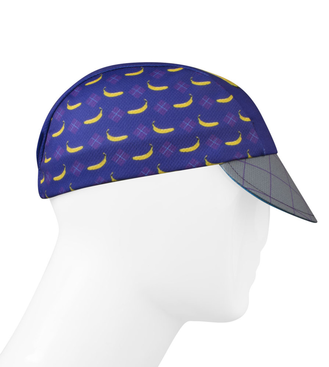 banana cycling cap