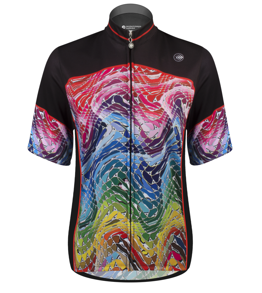 Women S Multi Color Hydra Made In The Usa Printed Cycling Jersey