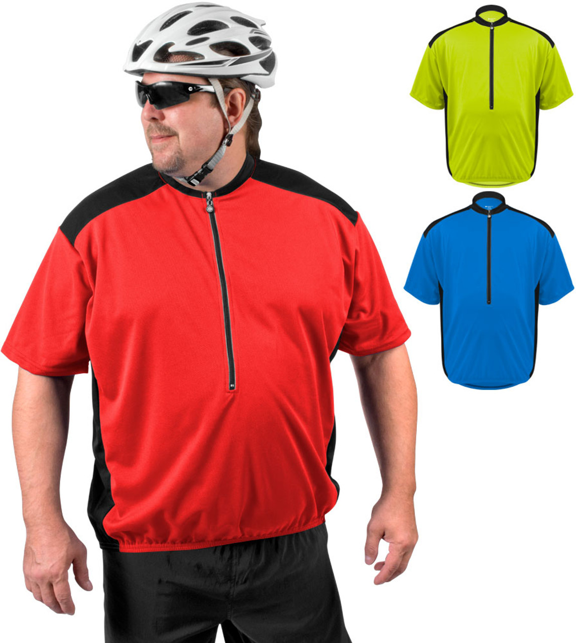 loose fitting cycling jersey