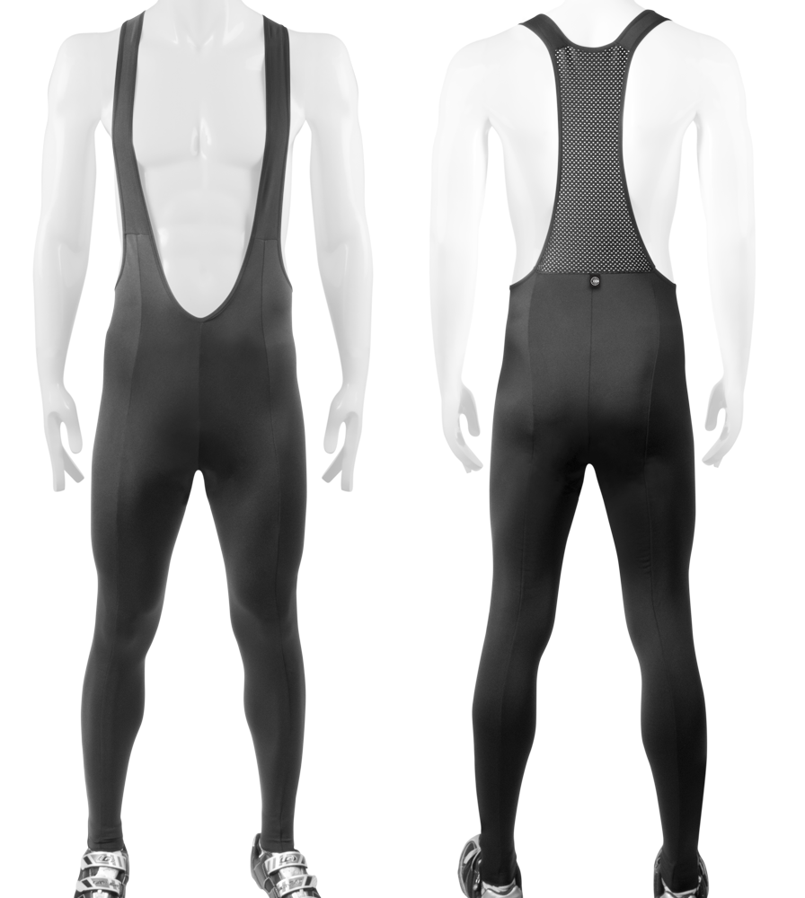Tall Man's Bib Tights Stretch Fleece Thermal Pant UNPADDED