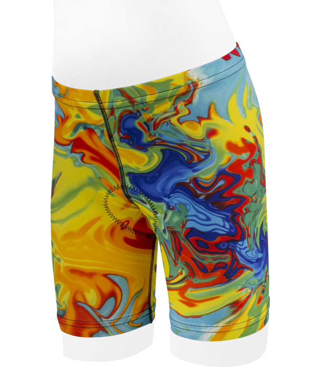 youth padded bike shorts