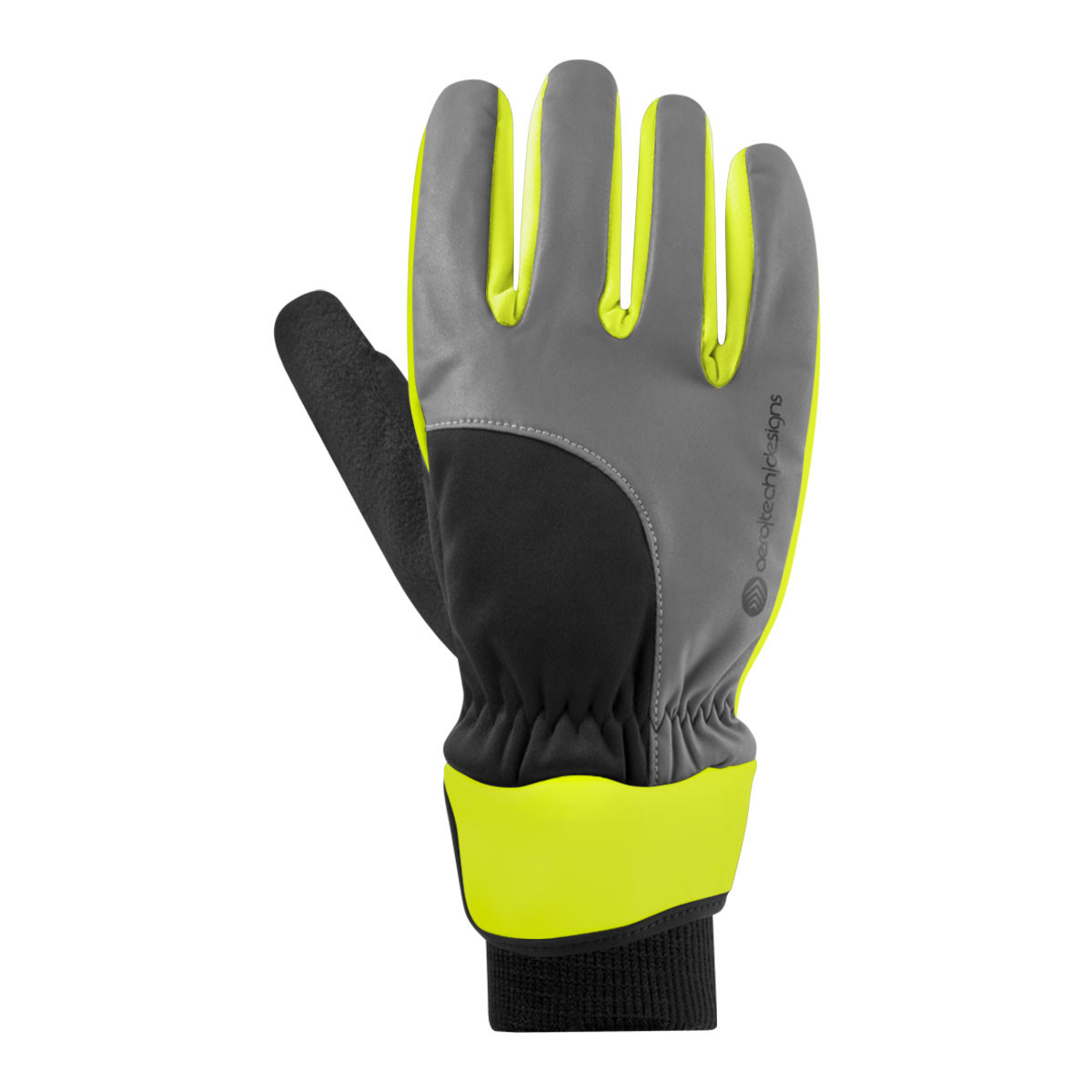 AeroReflective Heavyweight Full Finger Gel Padded Palm Cycling Gloves - Main Image