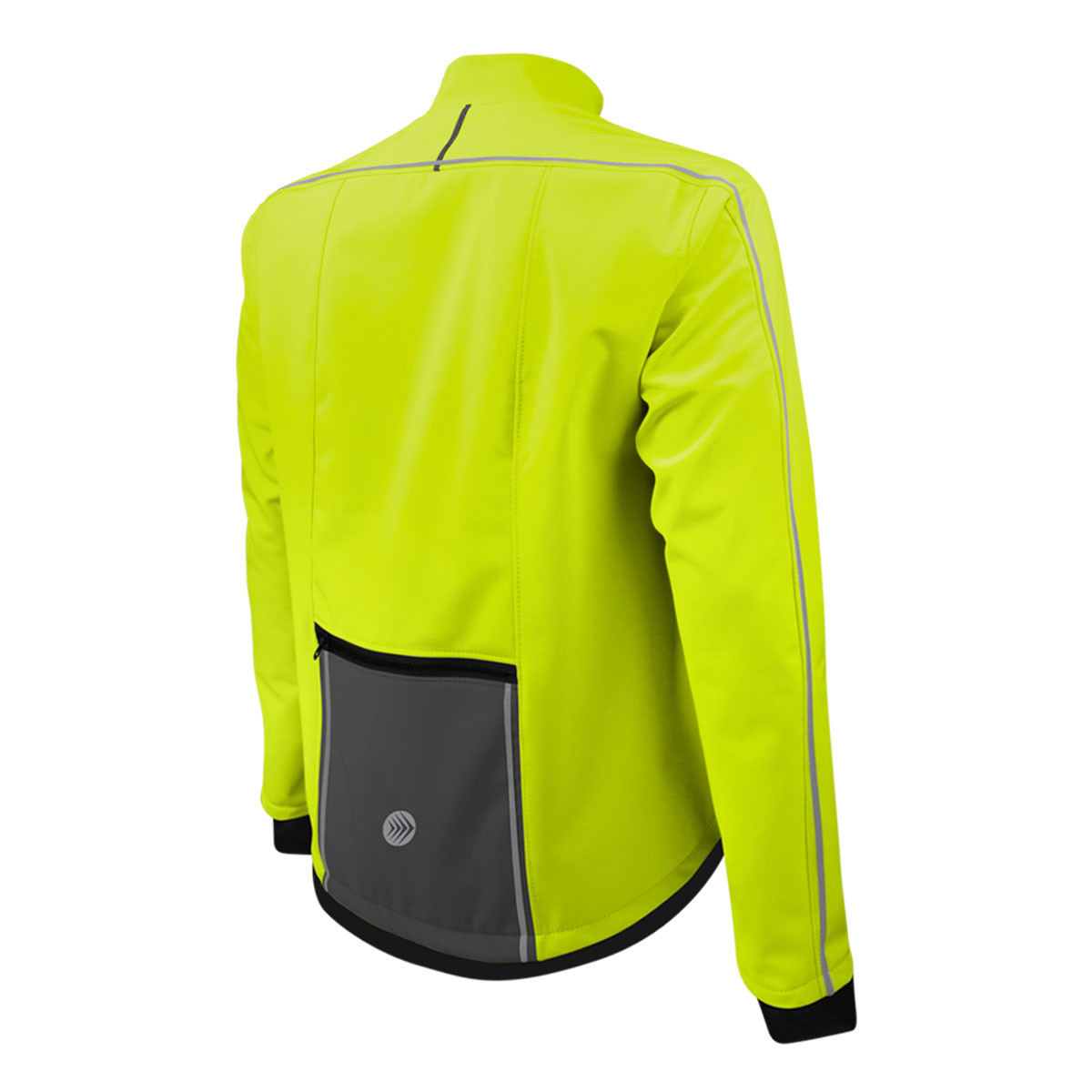 Men's USA Softshell Cycling Jacket - Quality Cold Weather Biking Coat