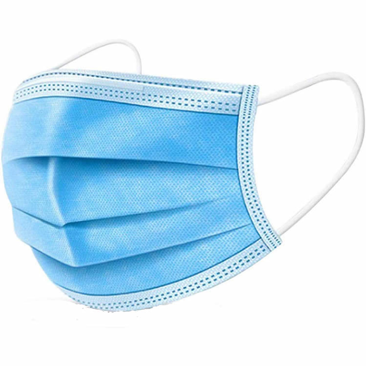 medical face mask blue or white out