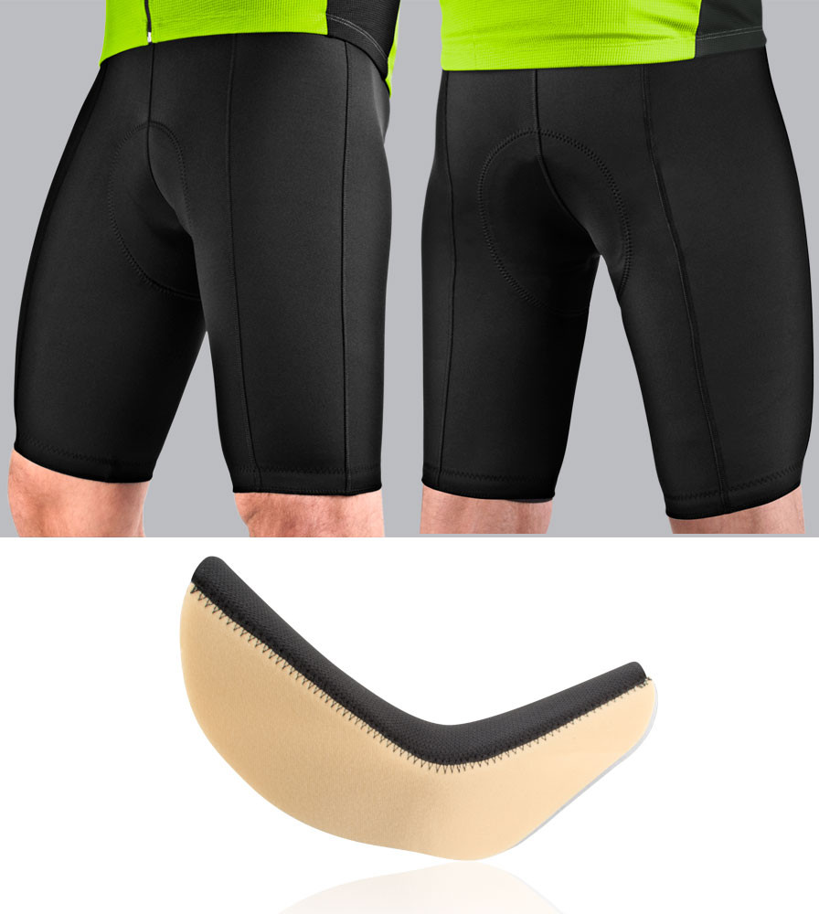 Men's Pro Shorts Lightweight USA Padded Bike Short Aero Tech