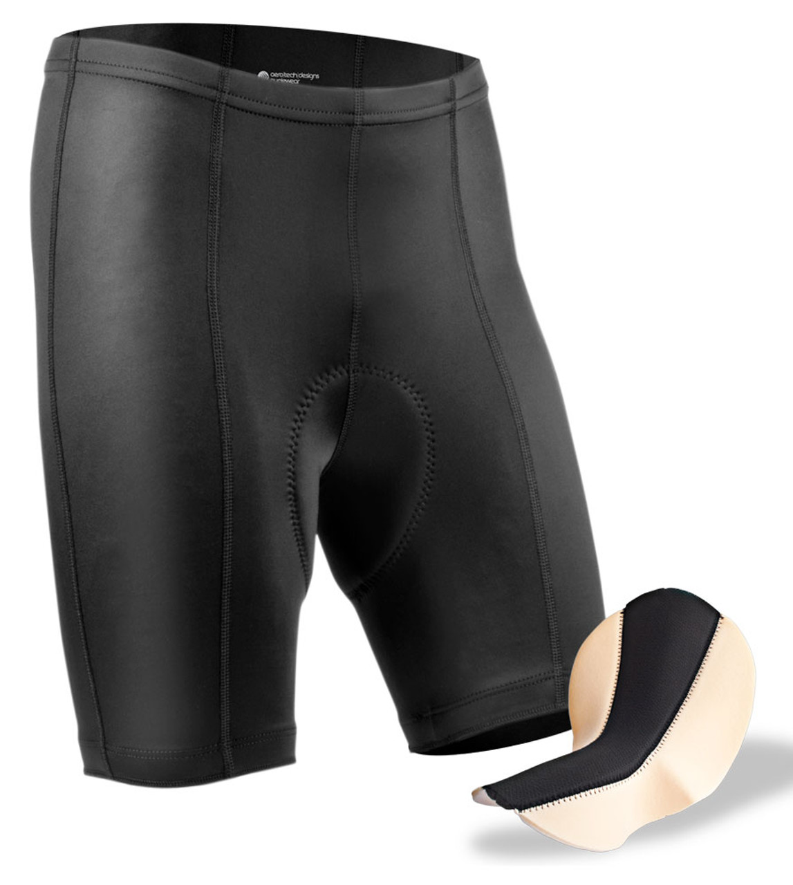 Men's Pro Shorts Lightweight USA Padded Bike Short Aero Tech