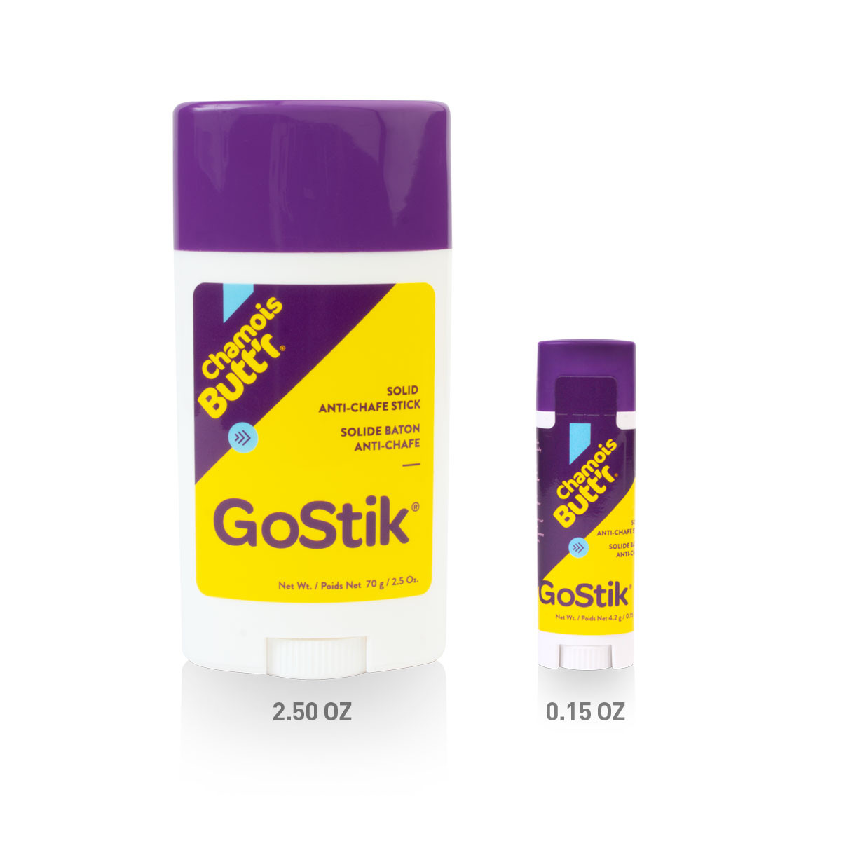 Chamois Butt'r GoStik 2.5oz Packable Anti-Chafe Chamois Cream