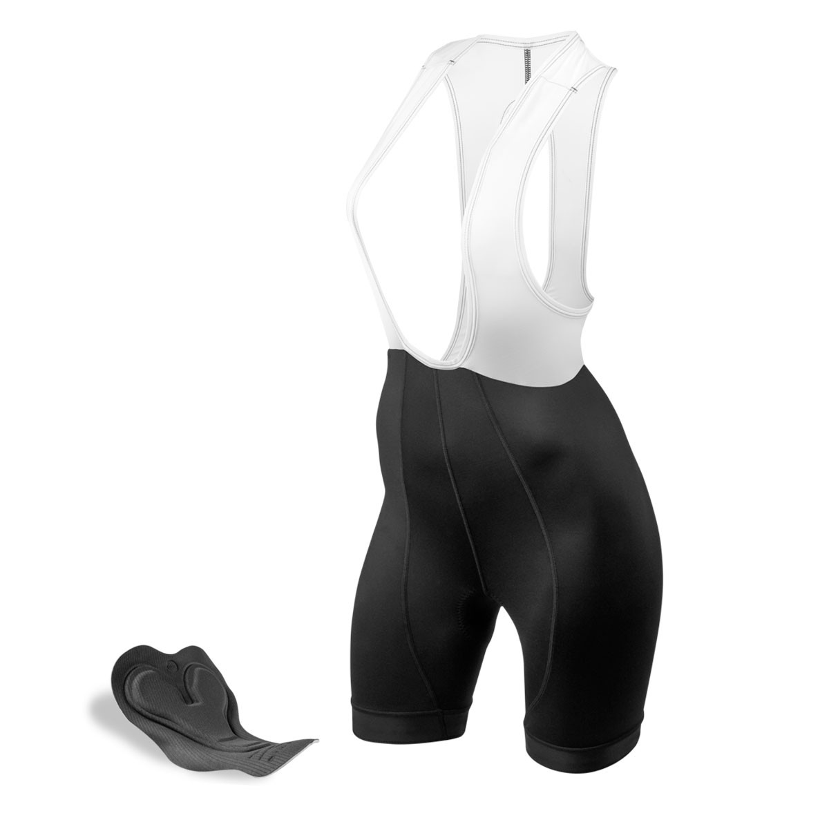 Women's Core Padded Cycling Bib Shorts Woman's Specific Bike Bibs