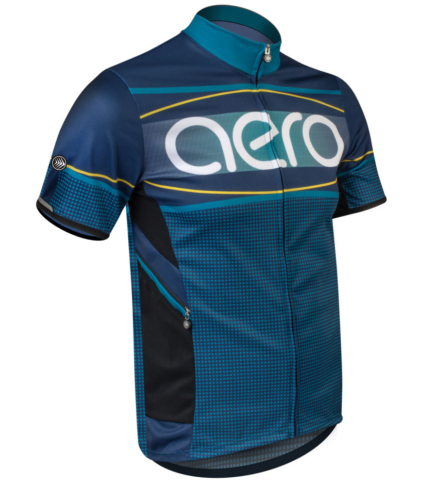 Custom Printed Recumbent Cycling Jersey Aero Tech Designs