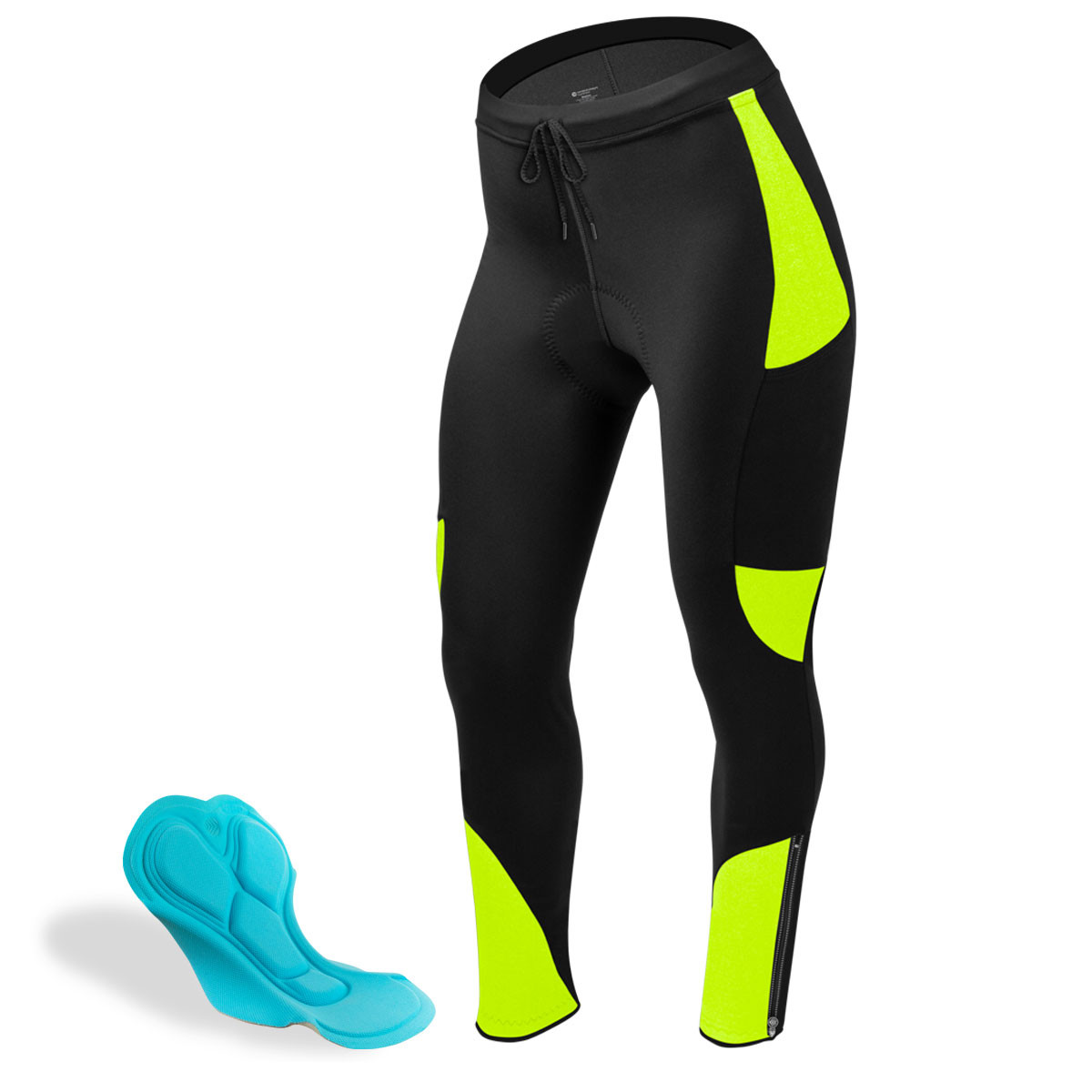 Women's Luna Cycling Tights Premium Cold Weather Bike Leggings