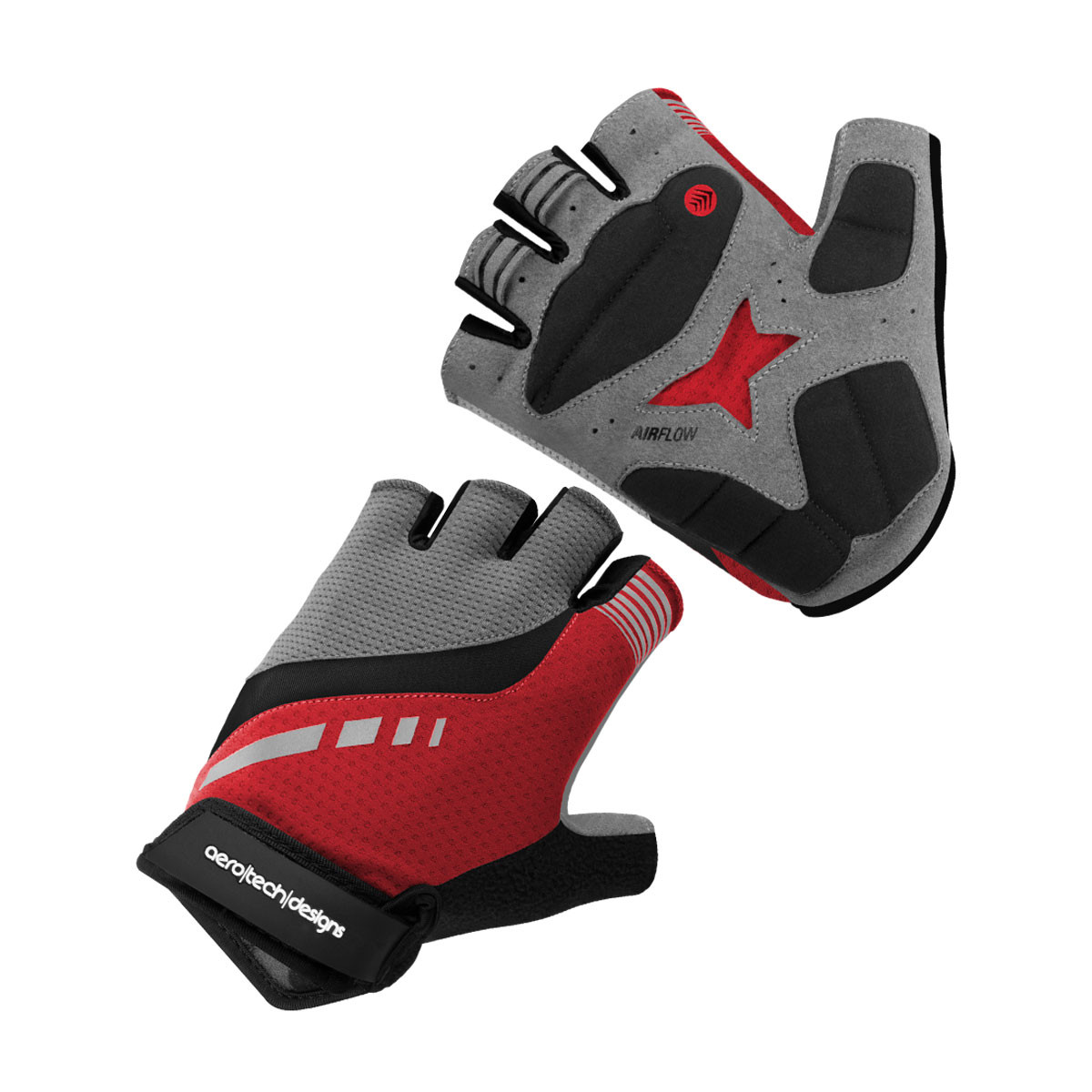 Lightweight Fingerless Cycling Gloves Comfort Padded Palm Gloves