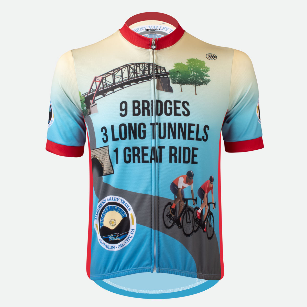Allegheny Valley Trails Association Official Cycling Jersey | Aero