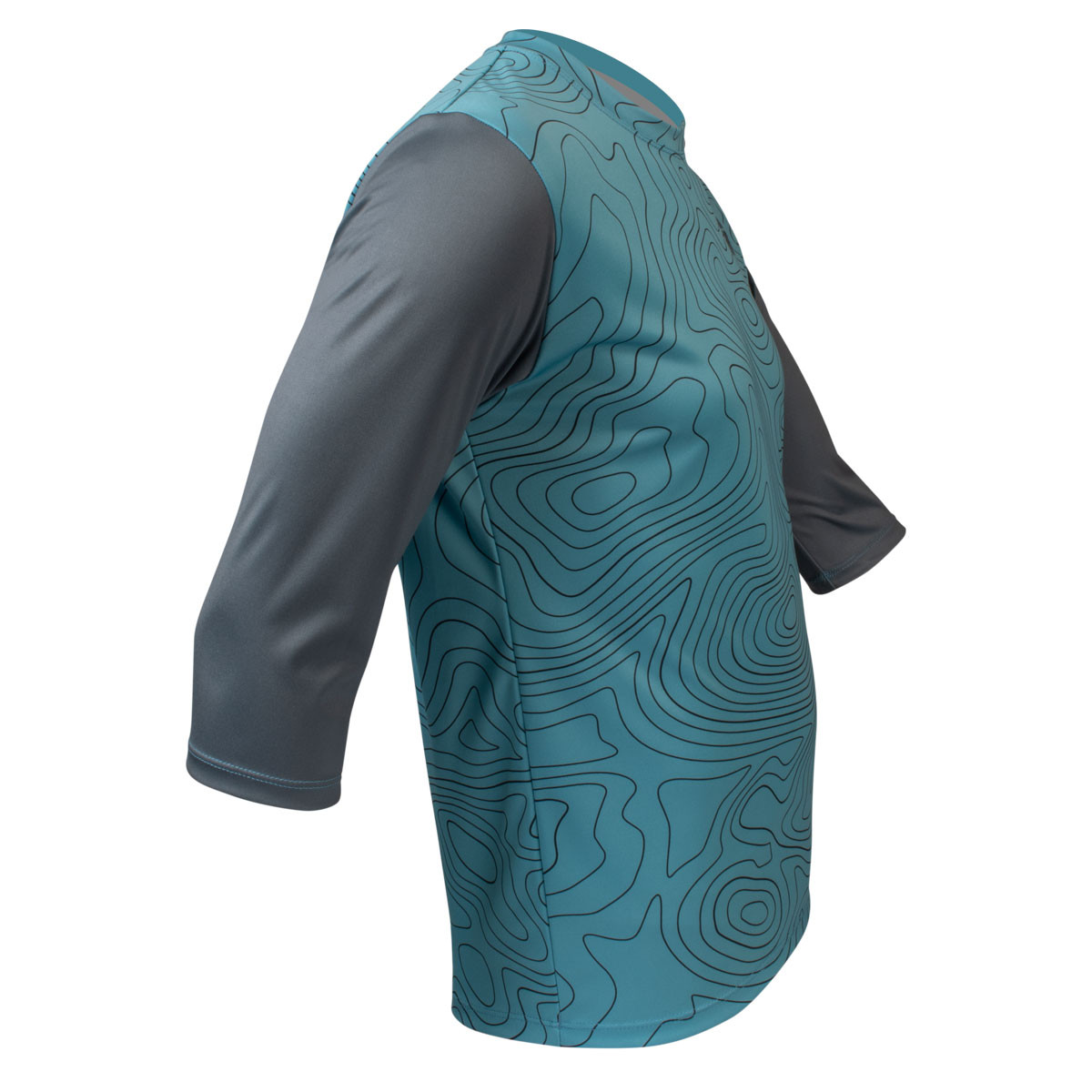 Men's Lightweight 3/4 Sleeve MTB Tee - Topo