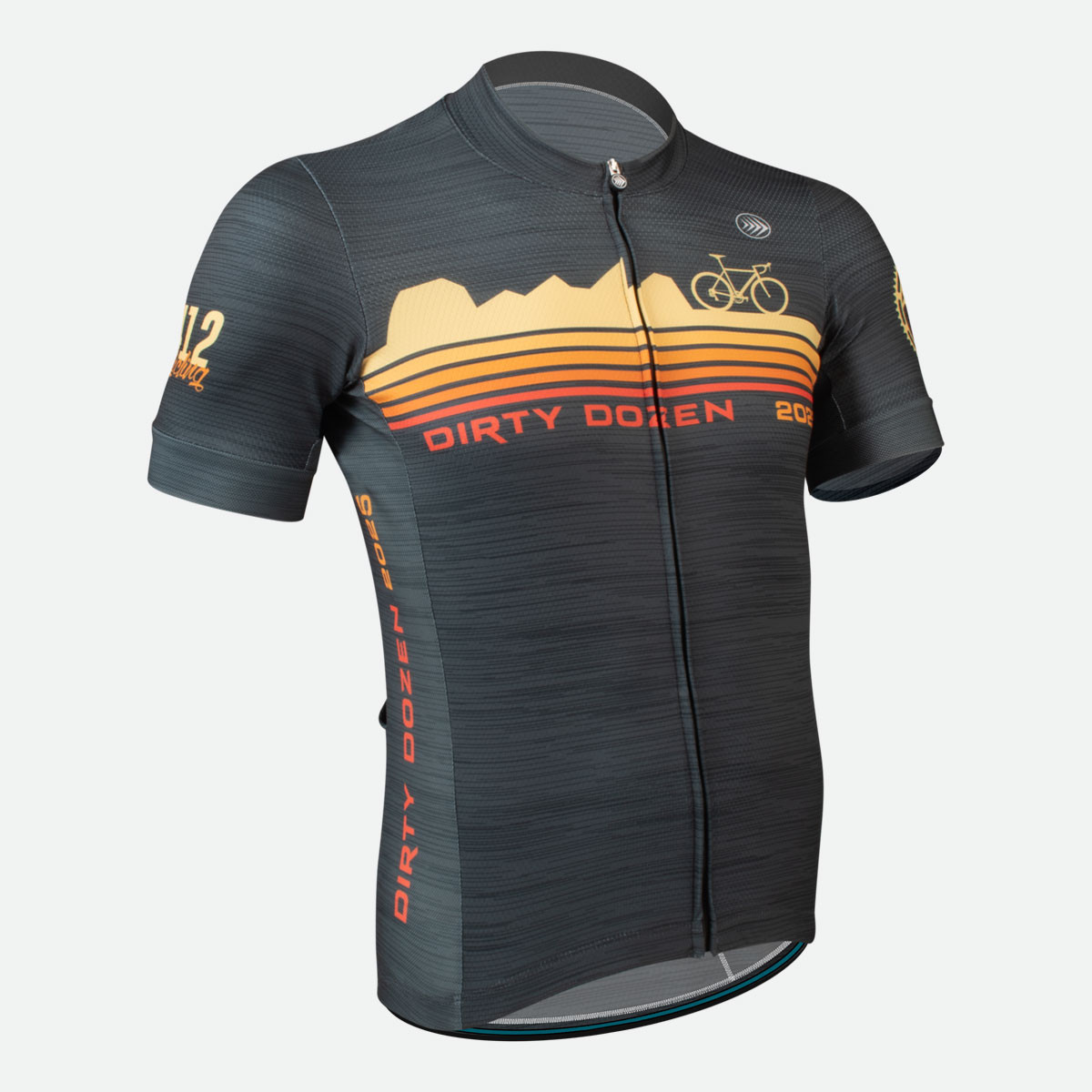 Official Dirty Dozen 2025 Cycling Jersey | Aero Tech Designs