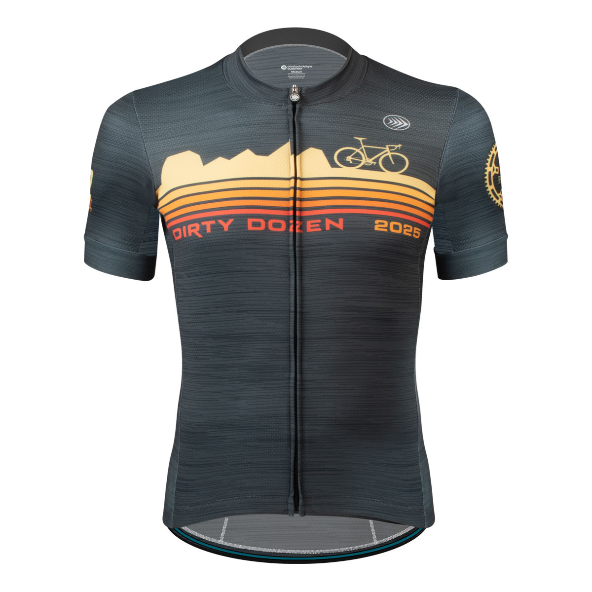 Official Dirty Dozen 2025 Cycling Jersey | Aero Tech Designs