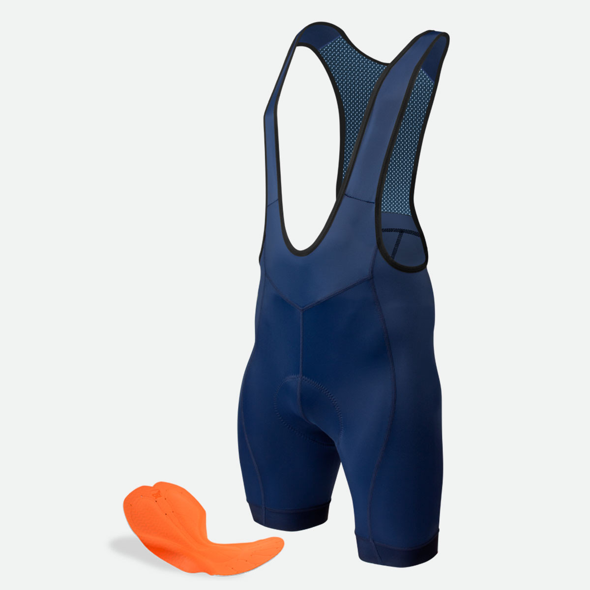 し*ん様  bib short Mサイズ NAVY Men's Navy Canyon Cycling Bib Shorts | Long Distance Padded Bib-shorts