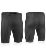 Men's Pro Compression Shorts - Unpadded 8 Panel Short - BLACK