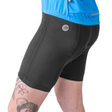 Men's BKP Padded Bike Short Off Side on Model