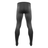 Men's Black Triumph Unpadded Compression Workout Tights Back View