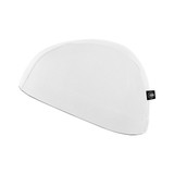 White Solid Color Cycling Skull Cap|white|primary