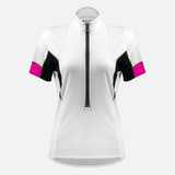 white women's cycling jersey|pink|primary white women's cycling jersey|pink|primary