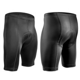 Tall Men's BKP Padded Bike Short with Extra Long 11 inch Inseam front and back Tall Men's BKP Padded Bike Short with Extra Long 11 inch Inseam front and back
