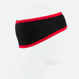 Thermal Brushed Fleece Cycling Cold Weather Ear Warmer Headband|black/ red|primary Thermal Brushed Fleece Cycling Cold Weather Ear Warmer Headband|black/ red|primary