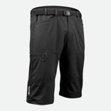 Men's Black Multi-Sport Knickers Loose Fit Activewear Cargo Capris|black|primary