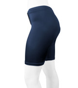 Women's Classic Triathlon Shorts Navy Side View Women's Classic Triathlon Shorts Navy Side View