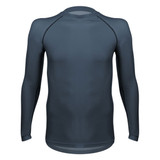 Long Sleeve Charcoal Spandex Compression Base Layer|charcoal|primary