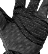 Black Windproof Full Finger Thermal Cycling Glove Palm Detail