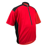Red Big Men's Bike Jersey Off Front View