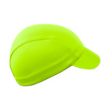 Aero Tech Safety Yellow Cycling Rush Cap Side View Aero Tech Safety Yellow Cycling Rush Cap Side View
