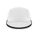 Aero Tech White Cycling Rush Cap Front View Aero Tech White Cycling Rush Cap Front View