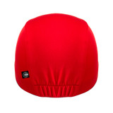 Aero Tech Red Cycling Rush Cap Back View Aero Tech Red Cycling Rush Cap Back View