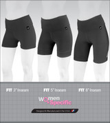Women's Fit Shorts Inseam Graphic Women's Fit Shorts Inseam Graphic