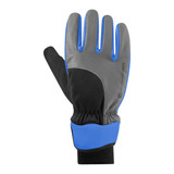 Royal Blue Full Finger Padded Cycling Gloves Front View Royal Blue Full Finger Padded Cycling Gloves Front View