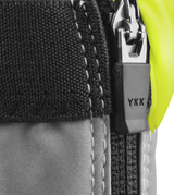YKK brand zipper for easy on and off