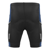 Men's All Day Padded Cycling Shorts in Navy Blue Back View Men's All Day Padded Cycling Shorts in Navy Blue Back View