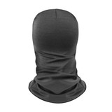 Balaclava Face Mask in Charcoal Back View Balaclava Face Mask in Charcoal Back View