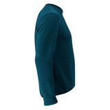 Aero Tech Men's Merino Wool Base Layer in Teal Side View