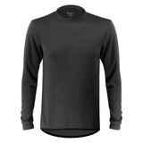 Aero Tech Men's Merino Wool Base Layer in Charcoal Jersey|charcoal|primary Aero Tech Men's Merino Wool Base Layer in Charcoal Jersey|charcoal|primary