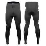 Alpine cycling tights for tall men Front and Back View Alpine cycling tights for tall men Front and Back View