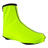 Aero Tech USA Cycling Shoe Cover in Safety Yellow Off Side View