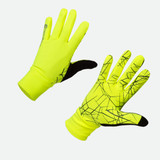 High Visibility Safety Yellow Lightweight Silicone Palm Full Finger Cycling Gloves|safety yellow|primary High Visibility Safety Yellow Lightweight Silicone Palm Full Finger Cycling Gloves|safety yellow|primary