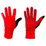 Red Lightweight Silicone Palm Full Finger Cycling Gloves Red Lightweight Silicone Palm Full Finger Cycling Gloves