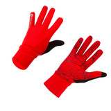 Red Lightweight Silicone Palm Full Finger Cycling Gloves|red|primary Red Lightweight Silicone Palm Full Finger Cycling Gloves|red|primary