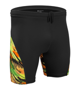Men's Compression Exercise Short | Wild Print | Drawstring Men's Compression Exercise Short | Wild Print | Drawstring