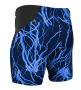 Men's High Performance Blue Lightning Off Back Men's High Performance Blue Lightning Off Back