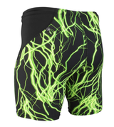 Men's High Performance Green Lightning Off Back Men's High Performance Green Lightning Off Back